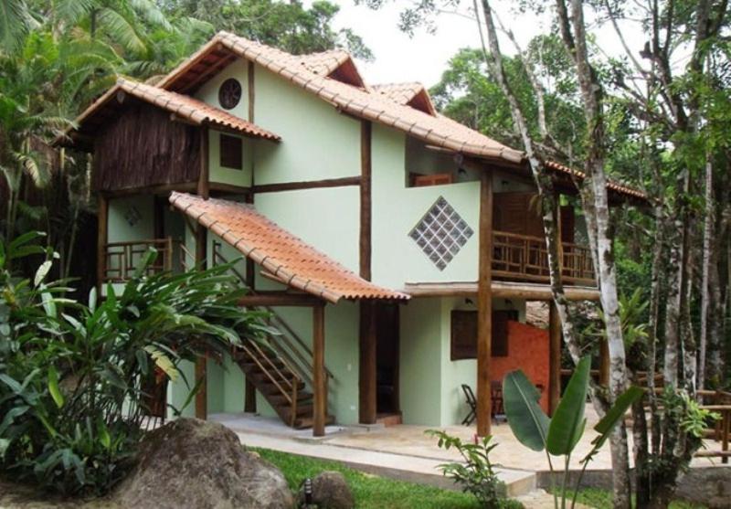Recanto Tangará - Chalé - Praia do Felix Ubatuba Extérieur photo